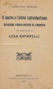 Borghi_Il nostro e altrui individualismo