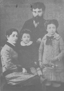 Serafino Mazzotti e famiglia